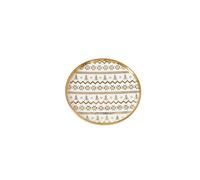 Set de 4 Assiettes S - 17,8x17,8x12,7cm - FOR THE HOLIDAYS Pampa Bay