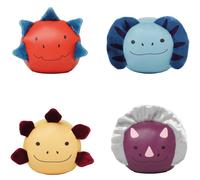 Set de 4 balles doudous Les Doodballs Les Amis Dinos