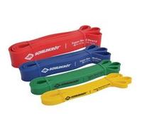 Set de 4 bandes de résistance élastiques Schildkrot Fitness Super Band Multicolore G