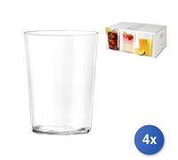 Set De 4 Bicchiers H&H En Verre Starc Pour Boisson Cc 500