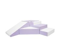 Set de 4 blocs en eps blanc voilet