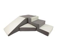 Set De 4 Blocs En Mousse Pour Le Jeu Blanc, Gris