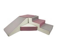 Set De 4 Blocs En Mousse Pour Le Jeu Blanc, Gris, Violet