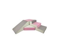 Set De 4 Blocs En Mousse Pour Le Jeu Blanc, Rose, Gris