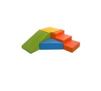 Set de 4 blocs jaune vert bleu orange