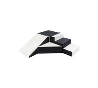 Set de 4 blocs noir - blanc