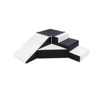 Set de 4 blocs noir - blanc Noir G