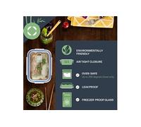 Set de 4 Boîte de conservation - - 1520 - 1040 - 640 - 370 ml