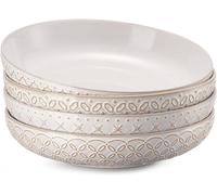 Set de 4 bols en grès vintage - 1 L - Pâtes et salades Vendos85