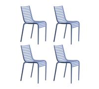 Set de 4 chaise de jardin Pip-e WxHxD 44x83x52.5cm