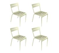 Set de 4 chaises de jardin Luxembourg WxHxD 52x88x57cm