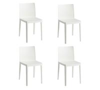 Set de 4 chaises Élémentaire WxHxD 42x79.5x49.5cm