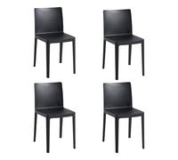 Set de 4 chaises Élémentaire WxHxD 42x79.5x49.5cm