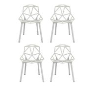 Set de 4 chaises empilables Chair One WxHxD 55x82x59cm