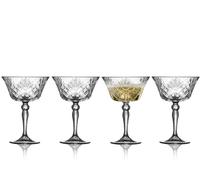 Set de 4 coupes à champagne MELODIA 26cl Transparent Lyngby Glas