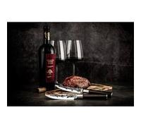 Set de 4 couteaux a steak - FORGED - SEBRA - Acier japonais 440C - Manche en bois Dalbergia