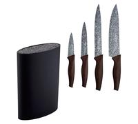Set de 4 couteaux de cuisine en acier inoxydable avec manche universel lavable