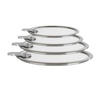 Set de 4 couvercles plats en verre - Strate