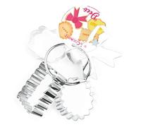 Set de 4 Découpoirs sur Cintre "Déco" - Emporte-pièces Pâtisserie Biscuits Décoration - 2078