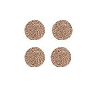 Set de 4 dessous de verre jonc de mer 11 cm Table passion
