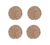 Set de 4 dessous de verre jonc de mer 11 cm - Table Passion