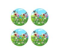 Set de 4 dessous de verres Ambiance bucolique by Cbkreation G