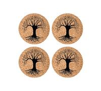 Set de 4 dessous de verres arbre de vie Cbkreation