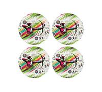 Set de 4 dessous de verres archer Cbkreation
