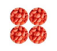 Set De 4 Dessous De Verres Bonbons Rose By Cbk Multicolore