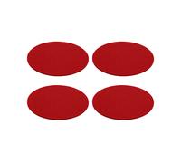Set de 4 dessous-verre Ø 9cm H x Ø 0.5x9cm