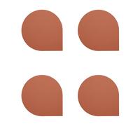 AYTM Dessous de verre Stilla Lot de 4 Gingerbread