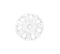 Set de 4 enjoliveurs NRM Supernova 15” blanc laqué