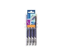 Pilot - Feutres effaçables Frixion Fineliner Fun - Set 4 Turquoise, Rose, Violet, Vert G
