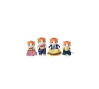 Set de 4 figurines 5290 La famille chat roux