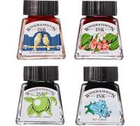 Set De 4 Flacons 14ml Encre À Dessiner - Winsor & Newton