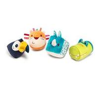 Janod 83241 Party Batman Lot de 4 Formes de Jungle, Multicolore, Taille Unique