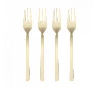 Set de 4 fourchettes à dessert Stella LxW 15.5x2cm