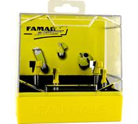 Set de 4 fraises à rainurer en T Famag pour M6/M8/M10/M12