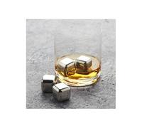 Set de 4 Glaçons réutilisables en Inox avec pochette Point Virgule