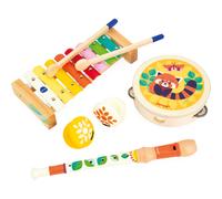 Janod Set d'instruments de musique Doré
