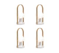 Set de 4 lamp de table pour l'extérieur avec batterie LED FollowMe H x Ø 28.8x12.3cm