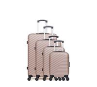 SET DE 4 LENA-M - rose - WAVE PARIS