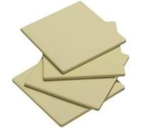 Enders® PIZZASTEINE 8811 Lot de 4 Accessoires rectangulaires pour Barbecue à gaz Beige 19 x 19 cm