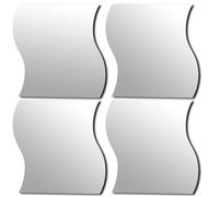 SET DE 4 MIROIRS VAGUES 28X30CM 2MM - UNI - Tendance