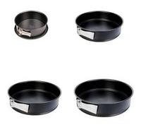 Set de 4 moules à manquer à charnière 18 cm + 24 cm + 26 cm + 28 cm Dr.Oetker Tradition ref 9991250 Noir G