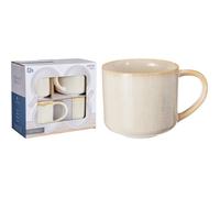 Set de 4 mugs 330 ml beige - EXCELLENT HOUSEWARE