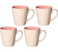 Set de 4 mugs Concerto Fuze Rosa 360 ml