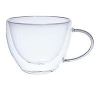 Set de 4 mugs de 24 cl Arô double paroi en verre borosilicate - Table Passion - Transparent - Verre Transparent G