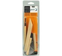 Pébéo – Outils modelage Gédéo 4 – Corps humain – Mirette, estèque, ébauchoir, fil 766305