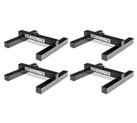 Set de 4 Showlite FLS-10 PAR lumière statif au sol unique